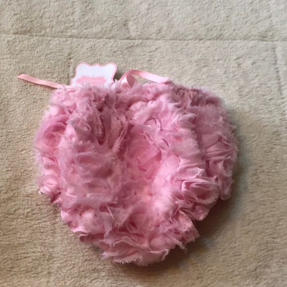 Mud Pie Baby Girls Red Rosette Bloomer